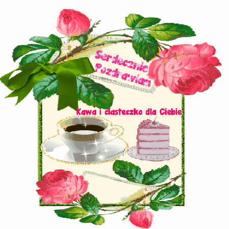 Pozdrawiam kawa dla Ciebie